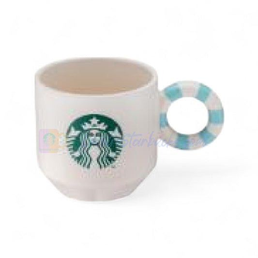 Starbucks Taiwan 2025 Summer1 series white mug 296ml