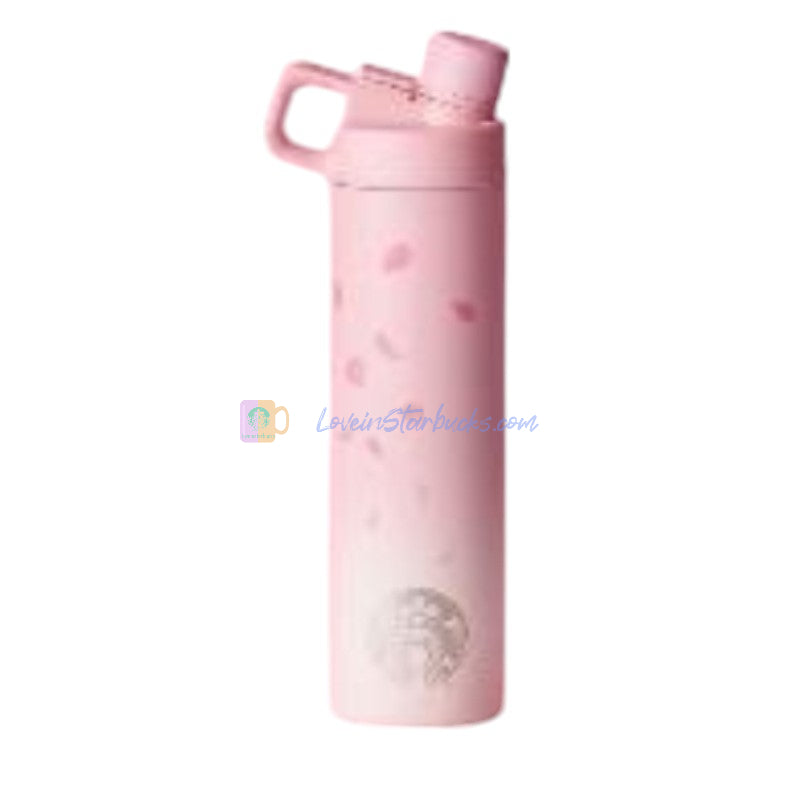 Starbucks Taiwan 2025 Sakura series cherry blossom petals stainless steel cup 577ml