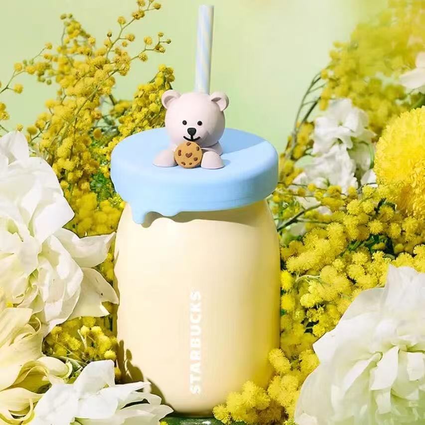 Starbucks China 2025 Spring Sky series Ceramic straw cup 355ml