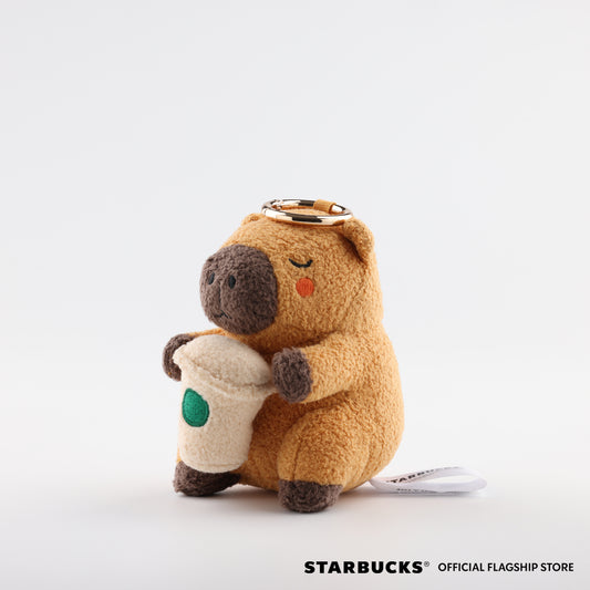 Starbucks Philippines 2026 Capy Citrus series Capybara Charm Plush Keychain