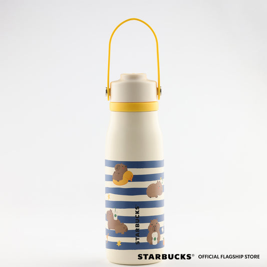 Starbucks Philippines 2026 Capy Citrus series 18oz Capybara Rally Stainless Steel Waterbottle
