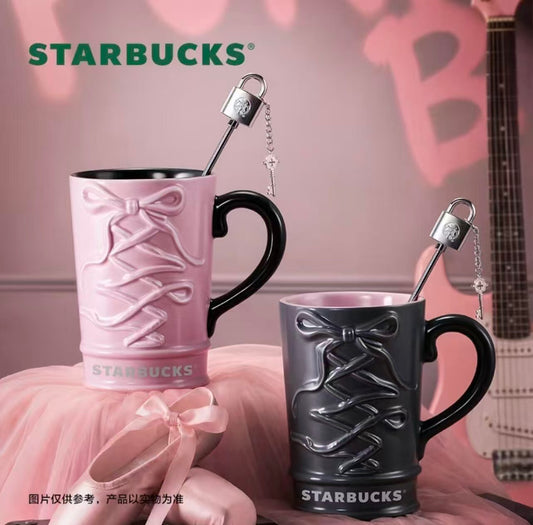 Starbucks China 2026 Ballet online Series mug with stirrer