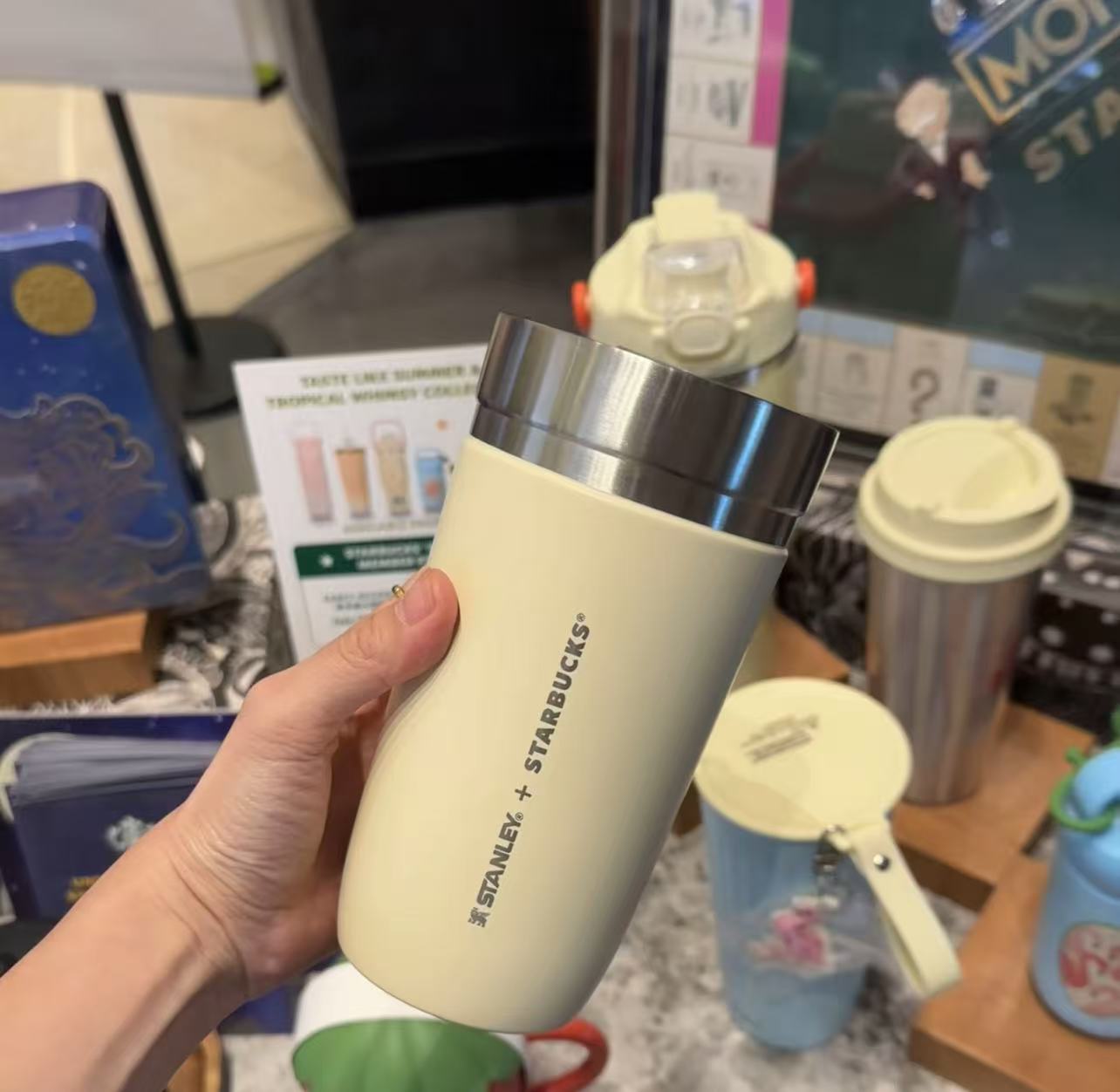 Starbucks Hong Kong & Macau Summer 2026 Season 1 Series Stanley Stainless Steel Cup 473ml