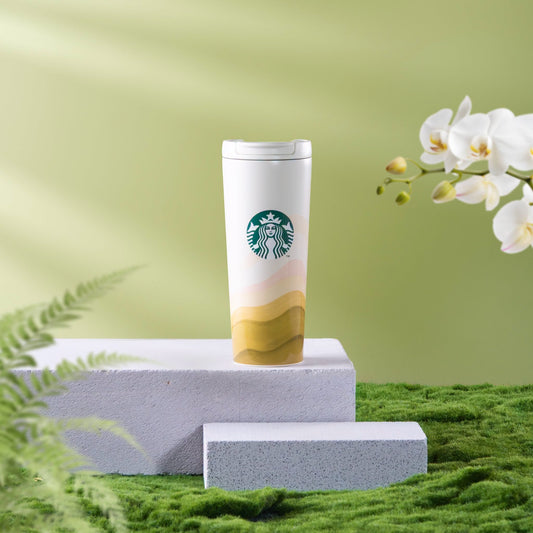 Starbucks Vietnam 2026 TROPICAL WHIMSY series White Stainless Steel Cup