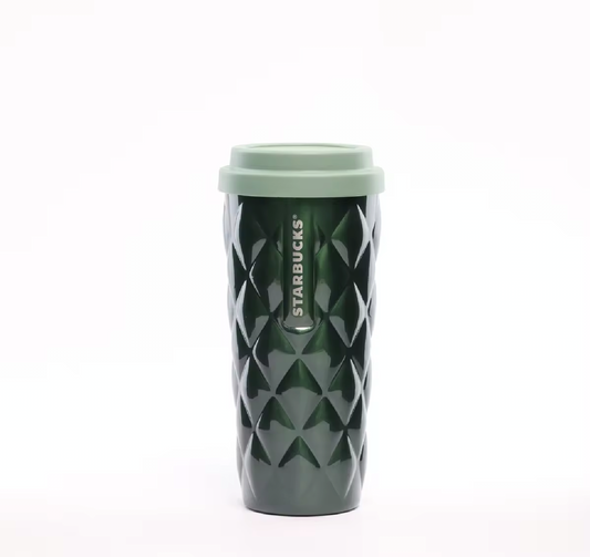 Philippines Starbucks 2026 Verdant Meadows Series Green Diamond Stainless Steel Cup