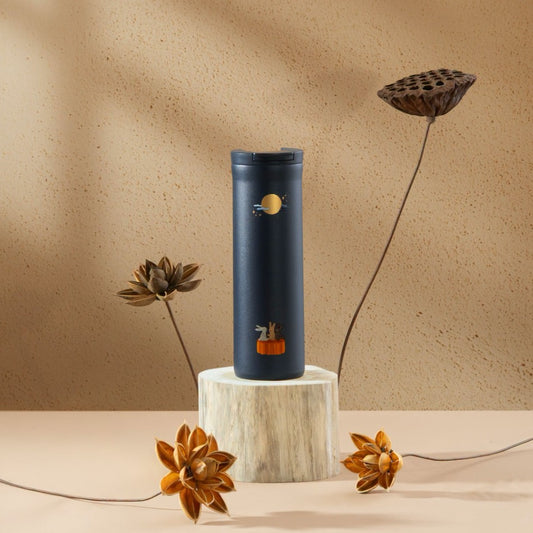 Starbucks Vietnam 2026 Mid-Autumn Series Stainless Steel Bunny Black Cup 16oz