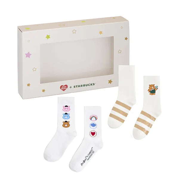Starbucks 2026 Care Bears Co-Branded Series Cozy Socks Set