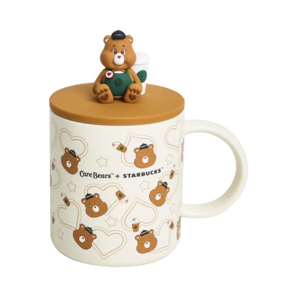 Starbucks 2026 Care Bears Collaboration Series Beige Tenderheart Bear Mug 355ml