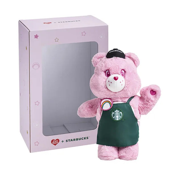 Starbucks 2026 Care Bears Collaboration Series Green Apron Cheer Bear Box Condition Not Guaranteed