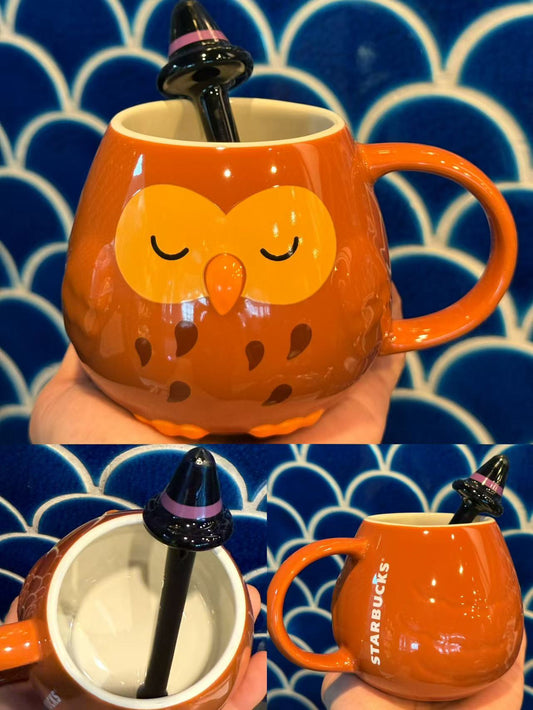 Starbucks Hong Kong 2026 Halloween Collection Owl Mug