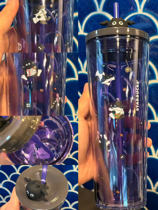 Starbucks Hong Kong 2026 Halloween Collection Plastic Straw Tumbler