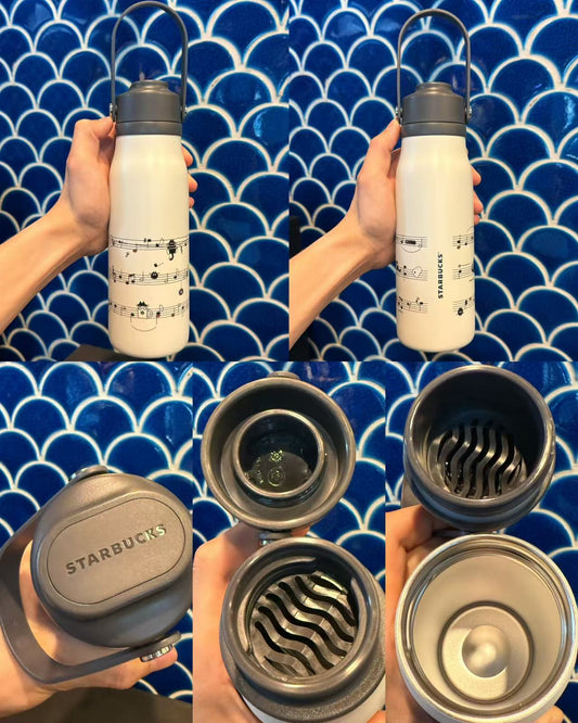 Starbucks Hong Kong 2026 Halloween Collection White Stainless Steel Cup