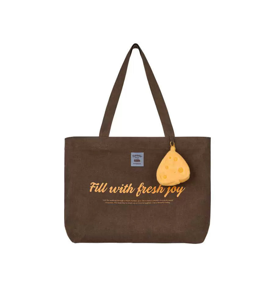 Starbucks Korea Autumn 2026 Fruit Stand Collection Chestnut Tote Bag