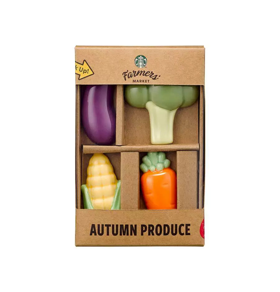 Starbucks Korea Autumn 2026 Fruit Stand Collection Fruit Fridge Magnet Set