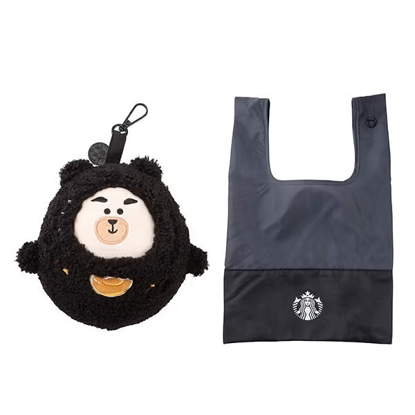 Starbucks Taiwan 2026 Daruma Series Bearista accompanying storage bag