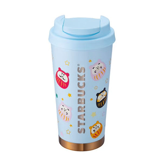 Starbucks Taiwan 2026 Daruma Series Wishing Daruma Stainless Steel Cup