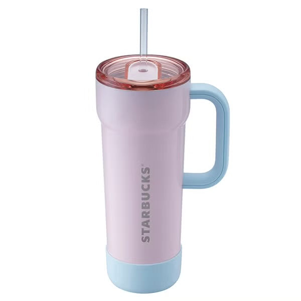Starbucks Taiwan 2026 Daruma Series Blessing Dharma Stainless Steel Handle Cold Water Cup