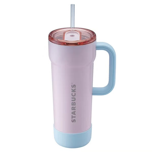 Starbucks Taiwan 2026 Daruma Series Blessing Dharma Stainless Steel Handle Cold Water Cup