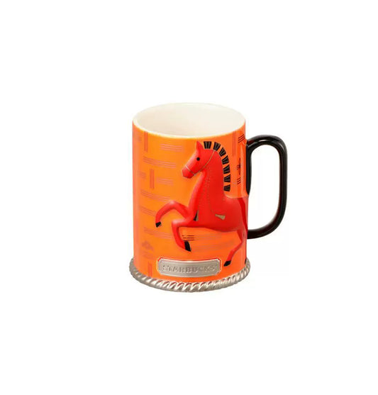 Starbucks Korea 2026 Year of the Horse Newair MD series Orange Mug 355ml