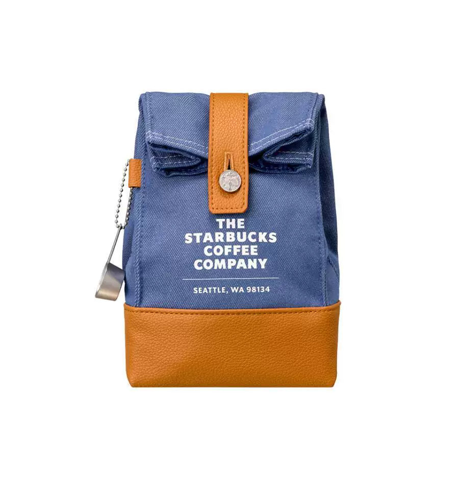 Starbucks Korea 2026 Summer Heat Series Folding Portable Storage Bag