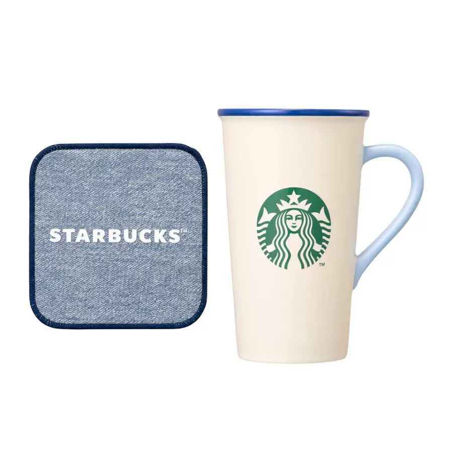 Starbucks Korea 2026 Summer Heat Series White Mug 473ml 16.65oz