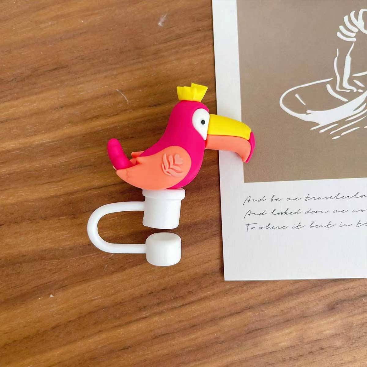 Not Starbucks product, parrot Topper, ONLY topper ,DONOT include Straw , DONOT sell alone loveinstarbucks loveinstarbucks