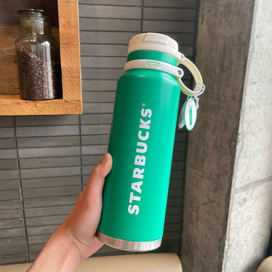 Starbucks China 2024 Coffee grounds and Lively green stainless steel cup 1170ml loveinstarbucks loveinstarbucks