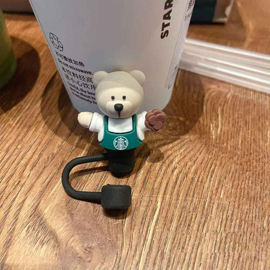 Not Starbucks product, Mooncake bear Topper, ONLY topper ,DONOT include Straw , DONOT sell alone loveinstarbucks loveinstarbucks