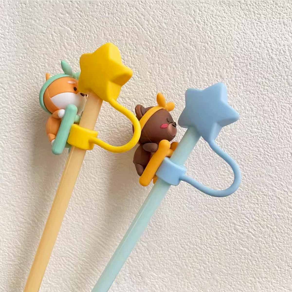 Starbucks Product , Yellow/ Black/ Grey/ Brown dog Topper ,ONLY topper ,DONOT sell alone 13# Starbucks loveinstarbucks