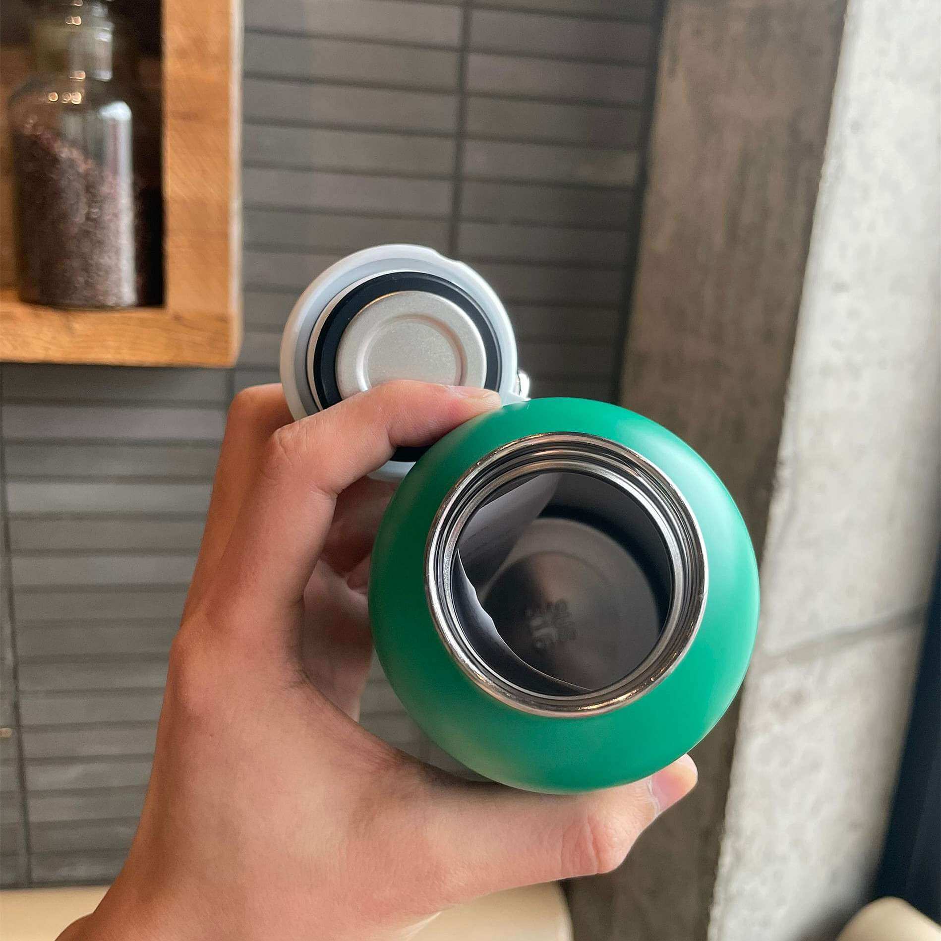 Starbucks China 2024 Coffee grounds and Lively green stainless steel cup 420ml loveinstarbucks loveinstarbucks