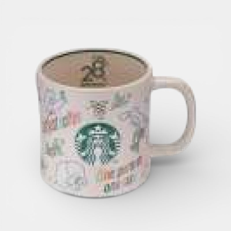 Starbucks Taiwan 2026 28th Anniversary Series Blessing Mug 473ml