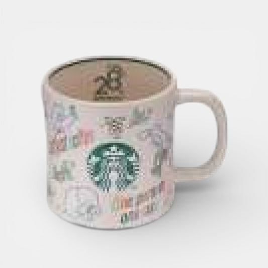 Starbucks Taiwan 2026 28th Anniversary Series Blessing Mug 473ml