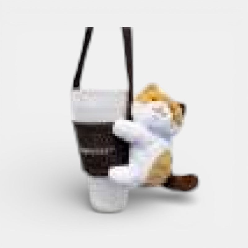 Starbucks Taiwan 2026 28th Anniversary Series Cat Cup Carrier Bag