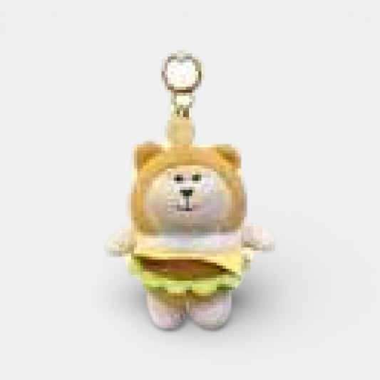 Starbucks Taiwan 2026 28th Anniversary Series MINI Bearista keychain