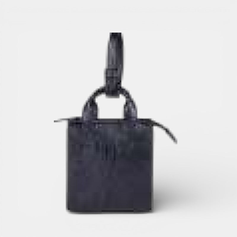 Starbucks Taiwan 2026 28th Anniversary Series black leather mini bag