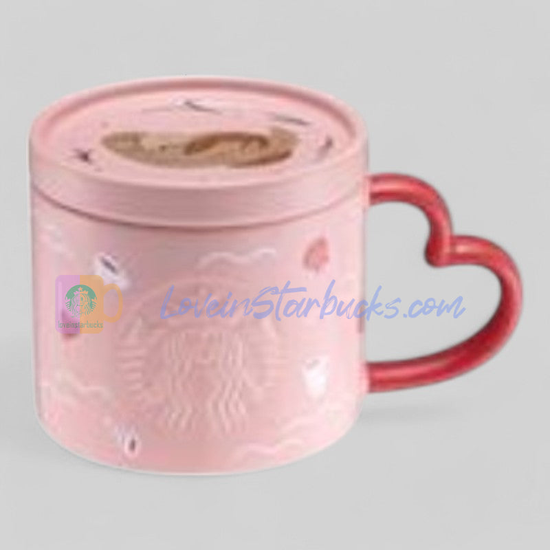 Starbucks Taiwan 2025 Valentine's Day Ceramic mug 296ml Starbucks loveinstarbucks