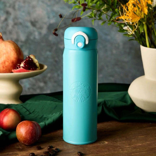 Starbucks China 2024 25th Anniversary Autumn Blue Thermos Cup 500ml loveinstarbucks loveinstarbucks