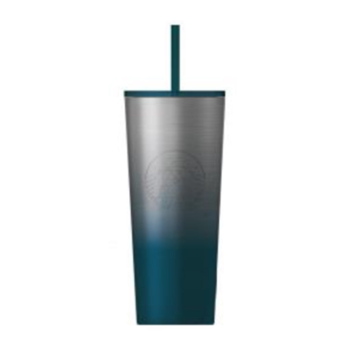 Starbucks Taiwan 2023 Mid-Autumn Festival Silver blue gradient stainless steel cup 473ml Starbucks loveinstarbucks