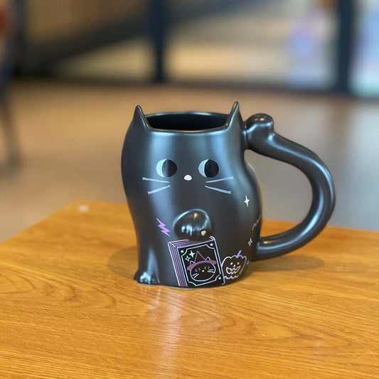 Starbucks Taiwan 2021 Halloween Black Cat Magic Book Mug 355ml loveinstarbucks loveinstarbucks