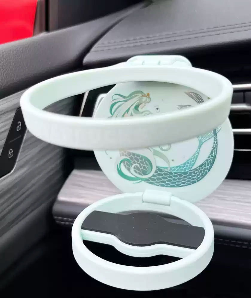 Starbucks China Fairy Mist Green Car Cup Holder