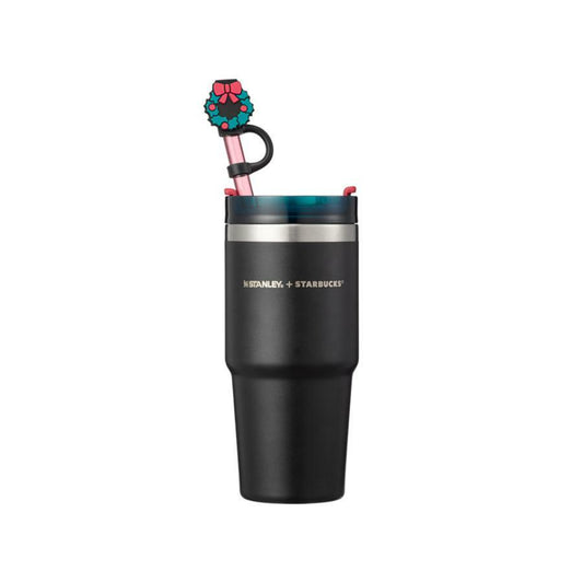 Starbucks Korea 2023 Christmas 2nd series- 3# Black Stanley stainless steel cup loveinstarbucks loveinstarbucks