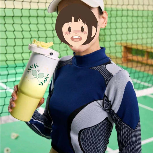 Starbucks China 2024 Badminton Series Ombre green Stainless steel cup 820ml Starbucks loveinstarbucks