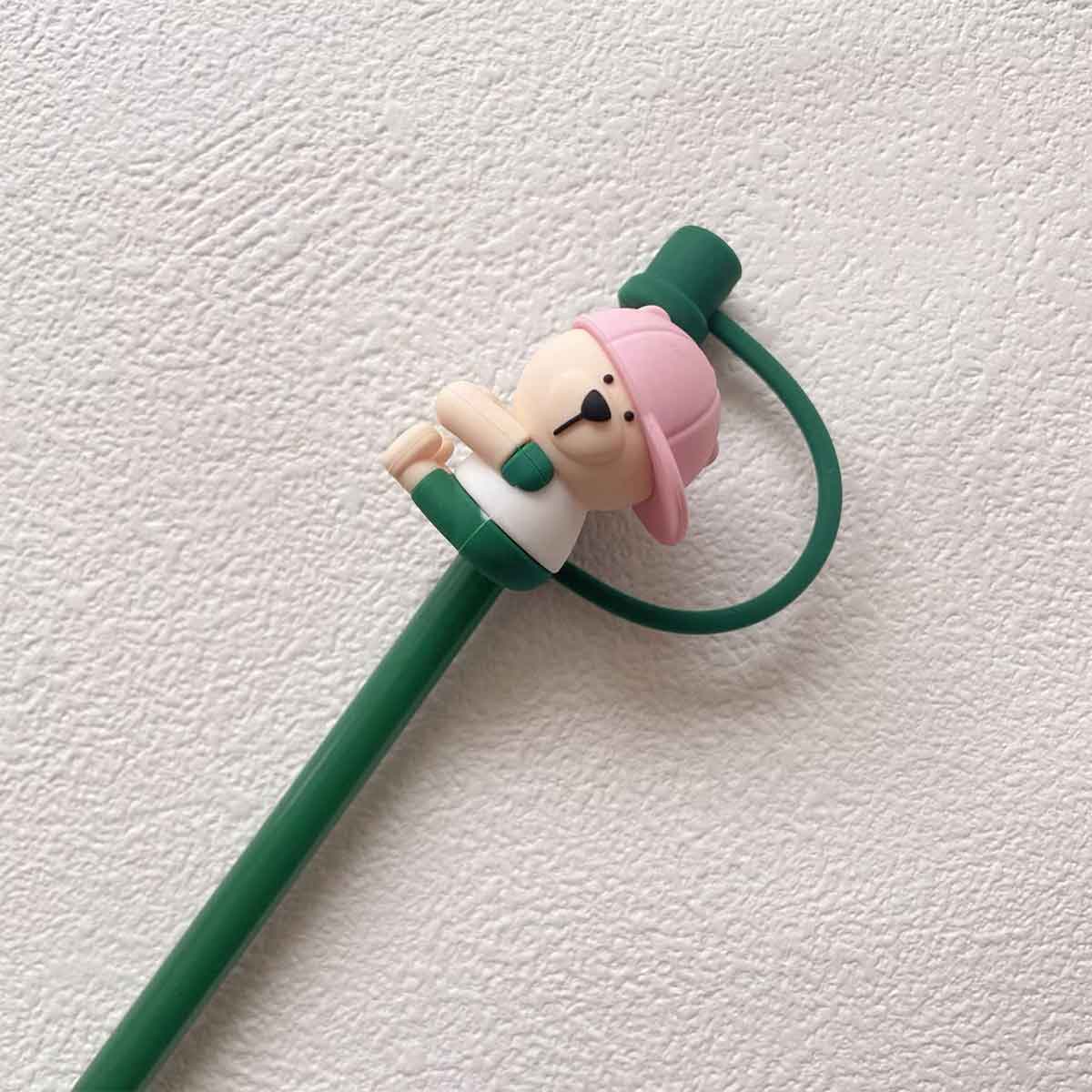 Not Starbucks product, Hip hop Bear Topper, ONLY topper ,DONOT include Straw , DONOT sell alone loveinstarbucks loveinstarbucks