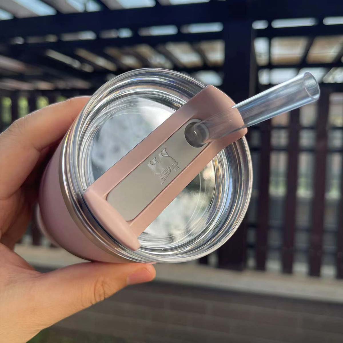 Stanley Quencher H2.0 Tumbler Dusk pink 14oz Starbucks loveinstarbucks