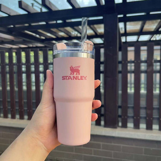 Stanley Quencher H2.0 Tumbler Dusk pink 14oz Starbucks loveinstarbucks