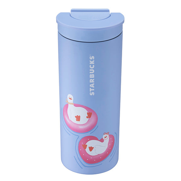 Starbucks Taiwan 2026 Valentine's Day series Blue Duck Stainless Steel Cup 355ml