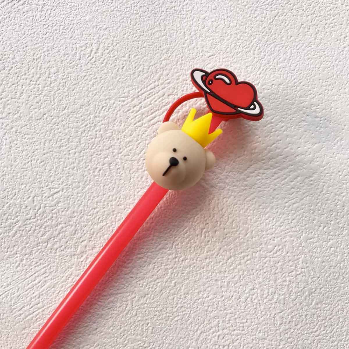 Not Starbucks product, Love bear Topper, ONLY topper ,DONOT include Straw , DONOT sell alone loveinstarbucks loveinstarbucks