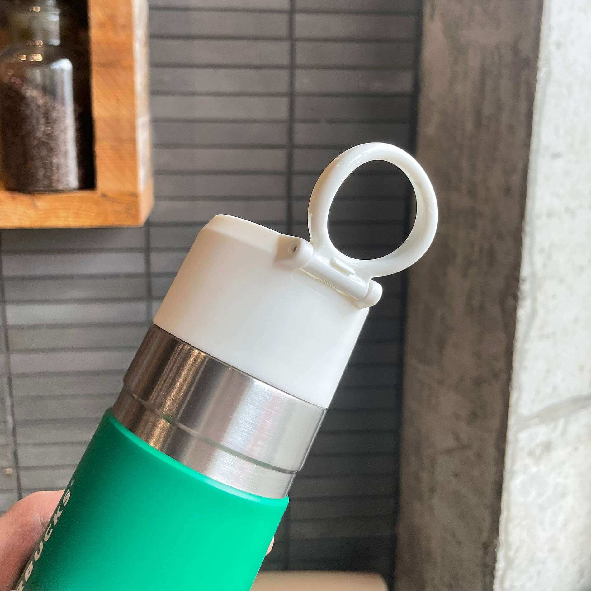 Starbucks China 2024 Coffee grounds and Lively green Stanley stainless steel cup 473ml loveinstarbucks loveinstarbucks