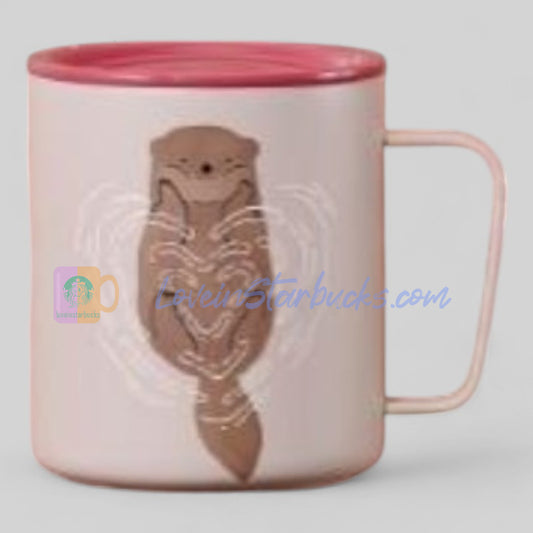 Starbucks Taiwan 2025 Valentine's Day Love You Stainless Steel Cup 355ml Starbucks loveinstarbucks