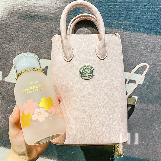 Starbucks China 2021 Sakura series bag and cup